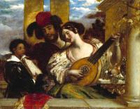 William Etty - Il Duetto